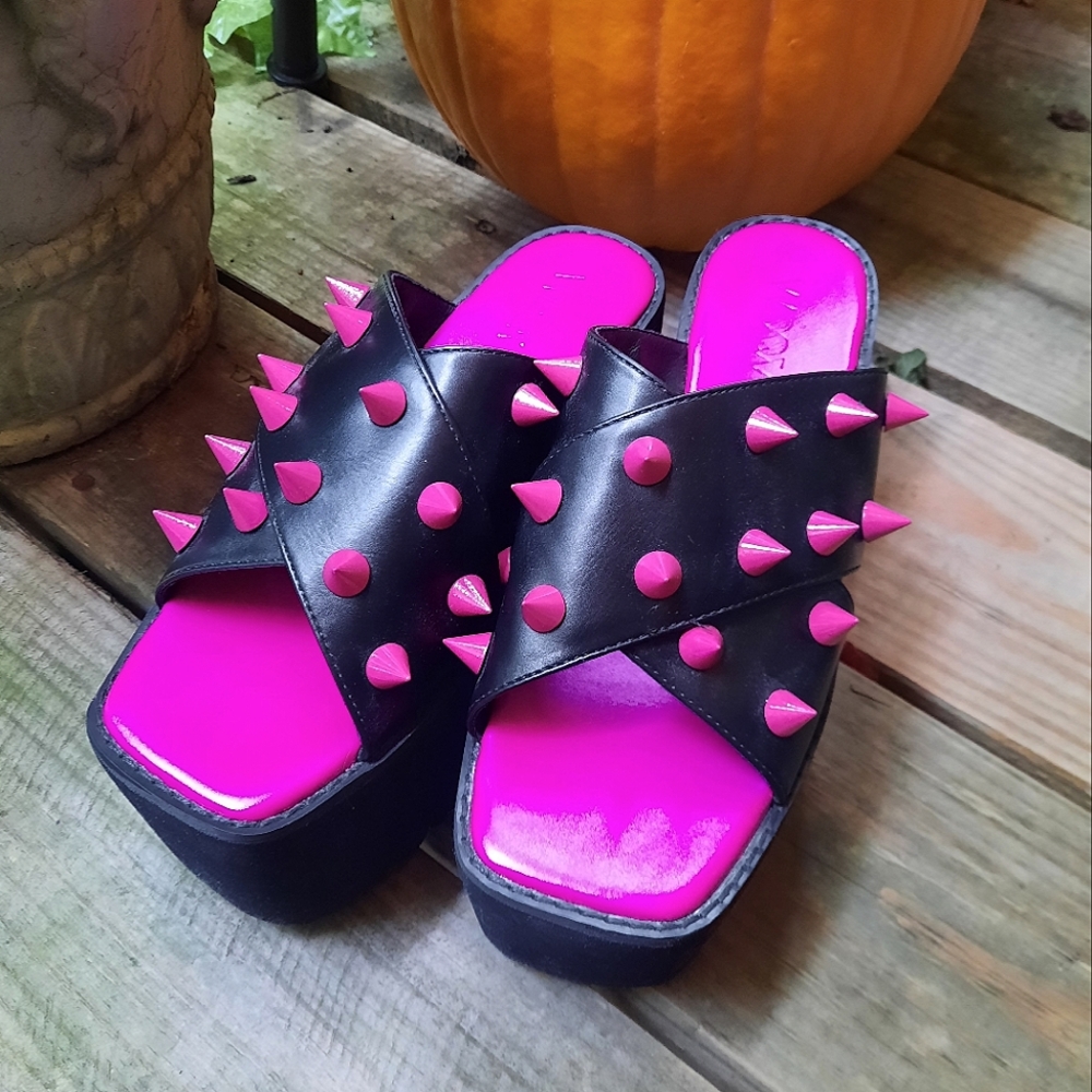 Widow Studded Platform Sandals